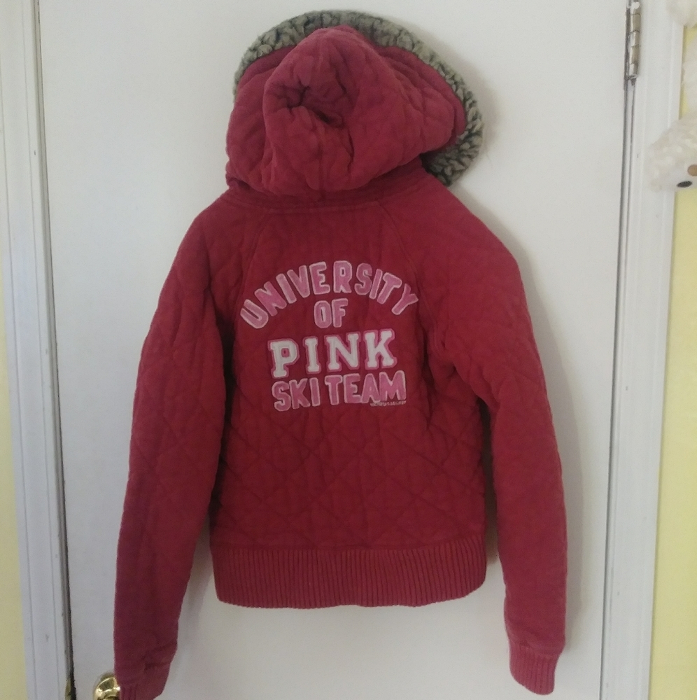 V.S. Pink Zip Up Hoodie
